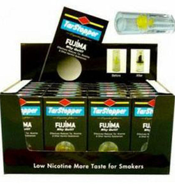 Fujima Tar Stopper Cigarette Filters - 24PC DISPLAY