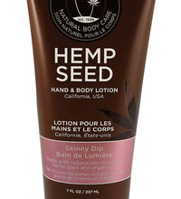 Earthly Body Hemp Seed Hand & Body Lotion 7oz