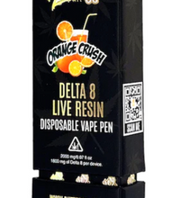 Butter OG Delta 8 Live Resin Disposable Vape 2G - Orange Crush (Sativa)