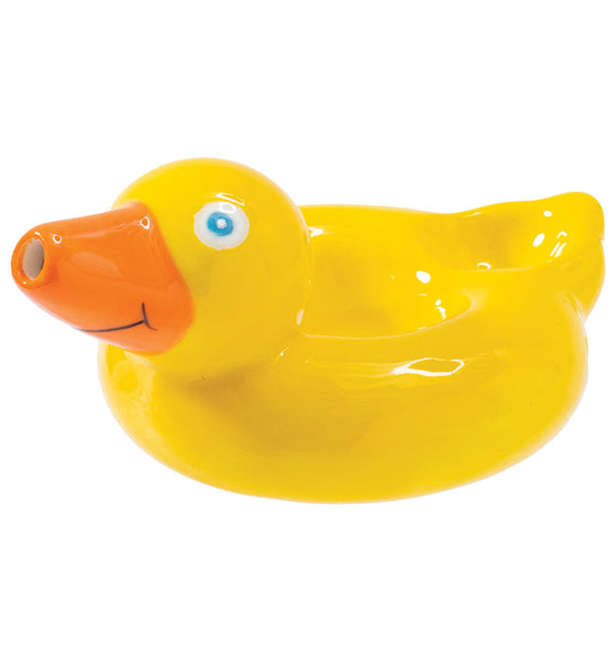 Wacky Bowlz Ducky Life Saver Ceramic Pipe - 3.75"