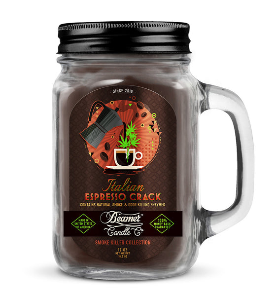 Beamer Candle Co. Italian Espresso Crack 12 oz