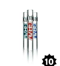 GRAV® Clear Taster 12mm  - Pack of 10