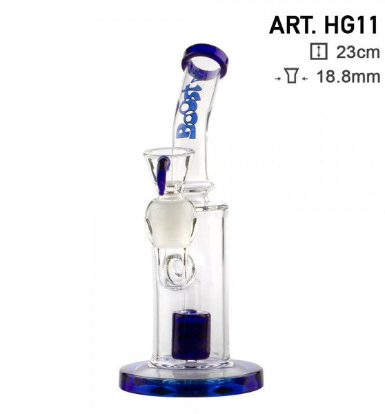 Boost Pro Matrix 9" Perc Glass Water Pipe Bong