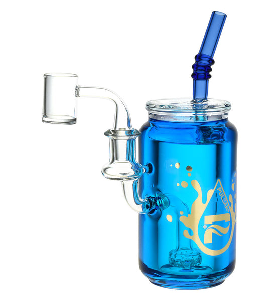 Pulsar Soda Can Glycerin Dab Rig | 8" | 14mm F