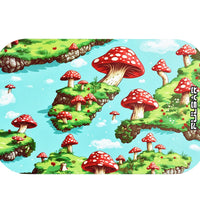 Pulsar Magnetic Rolling Tray Lid - Floating Mushrooms / 11"x7"