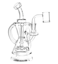 Pulsar Six-Arm Recycler Rig - 8" / 14mm F / Clear