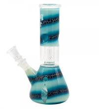 Thug Life | 8" Blue Ocean Swirl Water Pipe