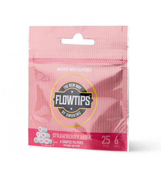 FLOWTIPS ® STRAWBERRY MILK TERPENE FILTER TIPS (1-PACK)