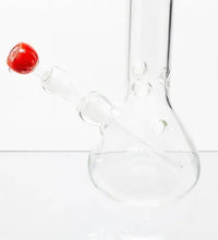 Boost | 17" Red Beaker Base Glass Water Pipe