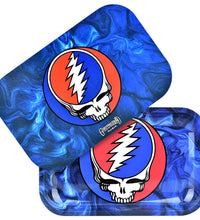 Grateful Dead x Pulsar Rolling Tray Kit | 11"x7" | Steal Your Face Swirls