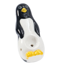 Wacky Bowlz Penguin Ceramic Pipe - 4"