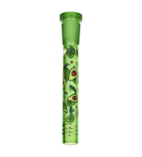 Pulsar Fruit Series Avocado Gold Herb Pipe Glow Duo - 10" / 14mm F