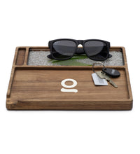 Ongrok Premium Natural Acacia Wood Tray | 9.5" x 9.5"