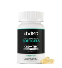 cbdMD Full Spectrum CBD Softgels - (1500MG - 6000MG)