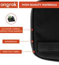 Ongrok Carbon-lined Wallets with Combination Lock V 2.0 | 3" Sizes (Small, Medium, Large)