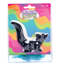 Wacky Bowlz Skunk Ceramic Hand Pipe - 4.5"