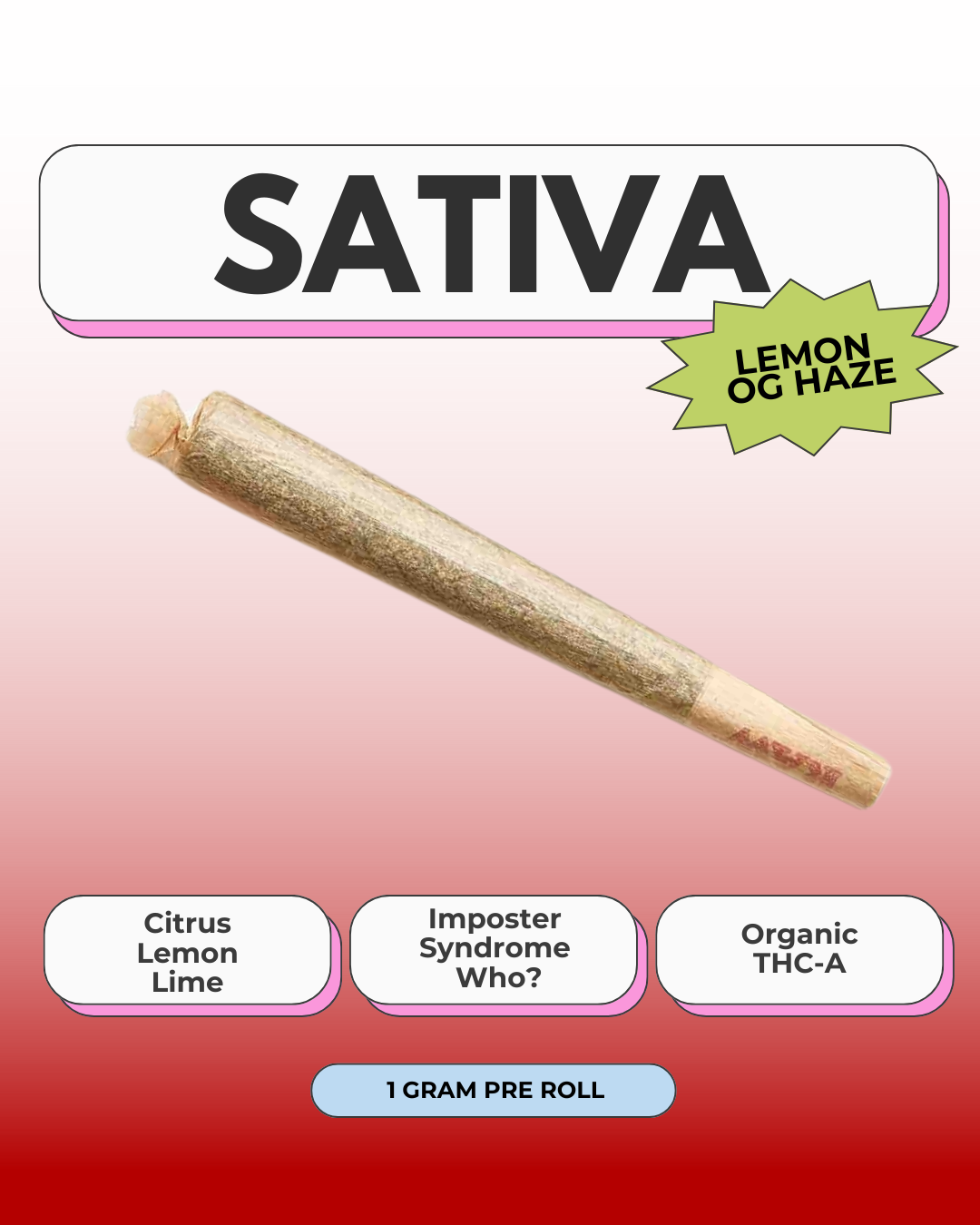 THC-A ~ Lemon OG Haze