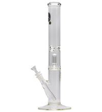 LA Pipes Thick Glass Straight Showerhead Perc Bong