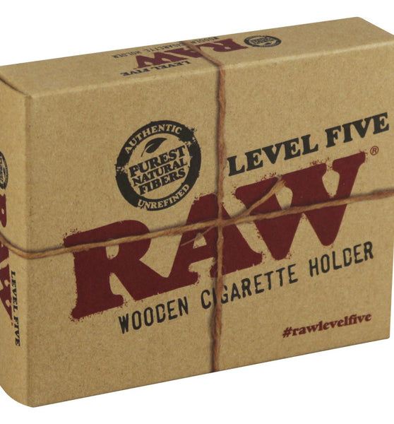 Raw Level 5 Wooden Cigarette Holder - 4"