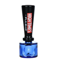 High Times® x Pulsar Geometric Spoon Pipe | 4.25" | Blue/Black