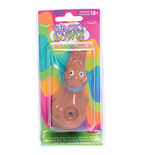 Wacky Bowlz Brown Dog Ceramic Pipe - 4.5"