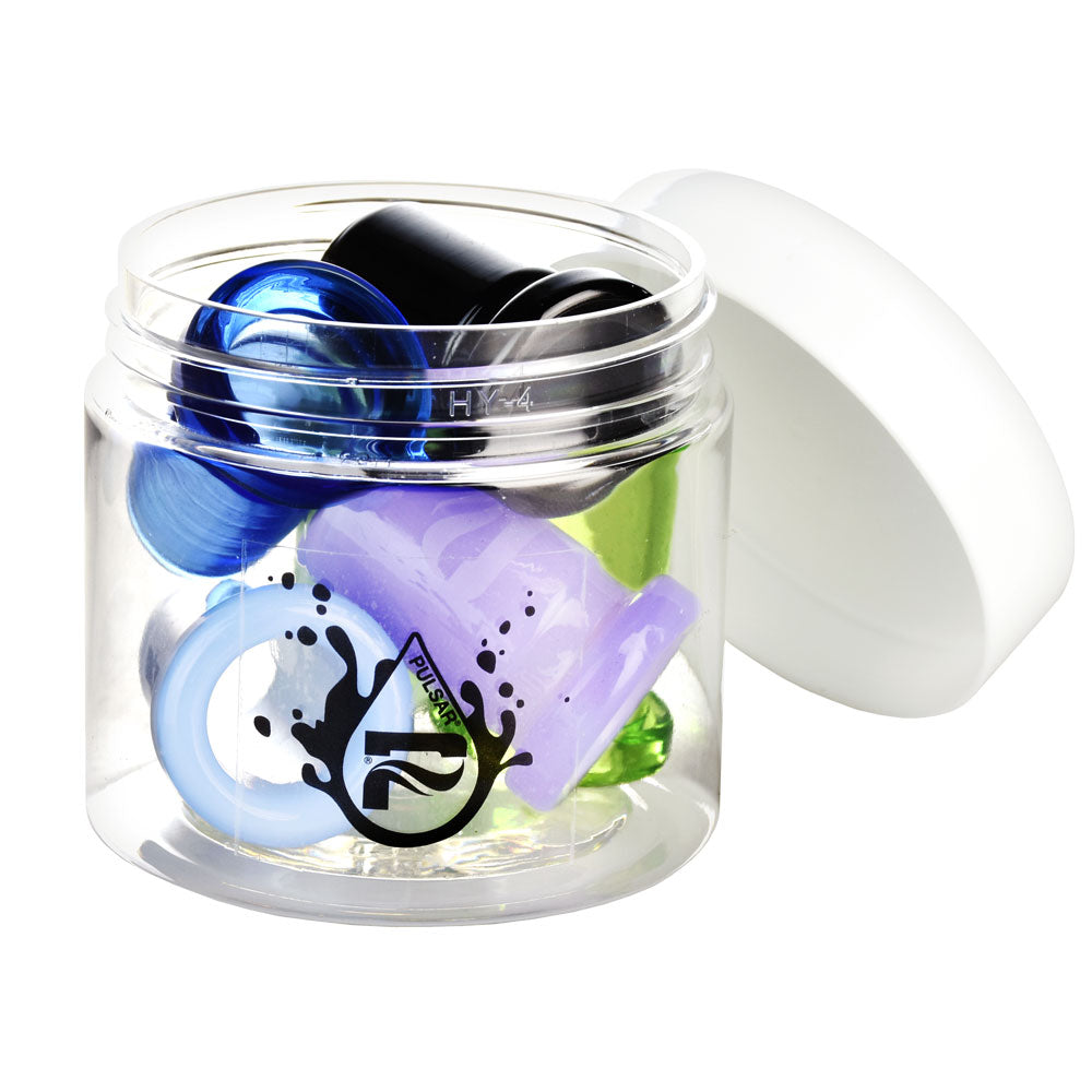 Pulsar Glass Joint Reducer Adapter- Asst 6pcs