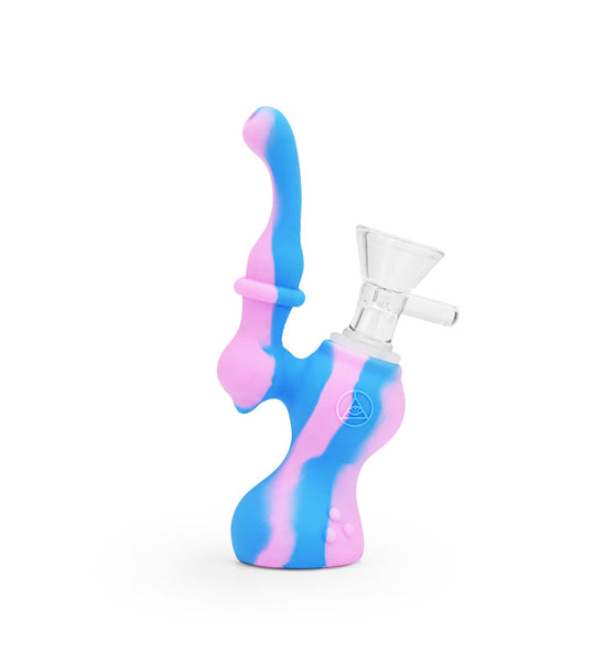 Ritual - 5'' Silicone Upright Bubbler - Cotton Candy