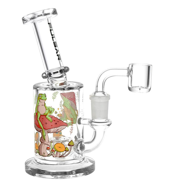 Pulsar Froggy Fun Guy Glass Dab Rig - 6.25" / 14mm F