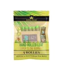 King Palm Wrap Pouches - 5pk / Rollies 15pcs