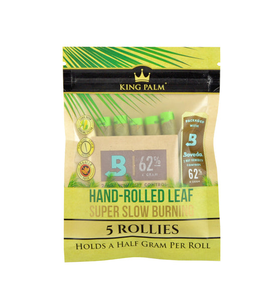 King Palm Wrap Pouches - 5pk / Rollies 15pcs