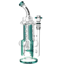 Pulsar Space Station Recycler Water Pipe-13.5"/14mm F/Clrs Vary