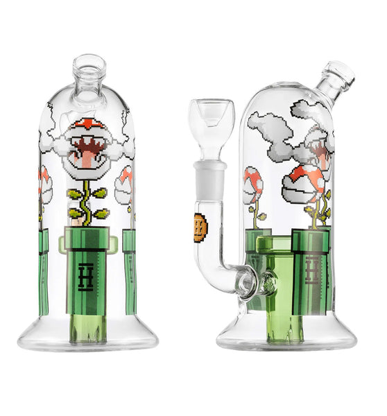 Hemper Gaming Flower Glass Water Pipe | 14mm F