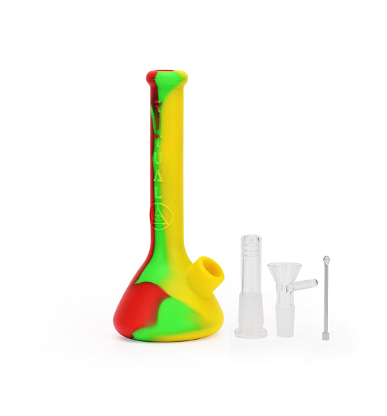 Ritual - 7.5'' Deluxe Silicone Mini Beaker - Rasta