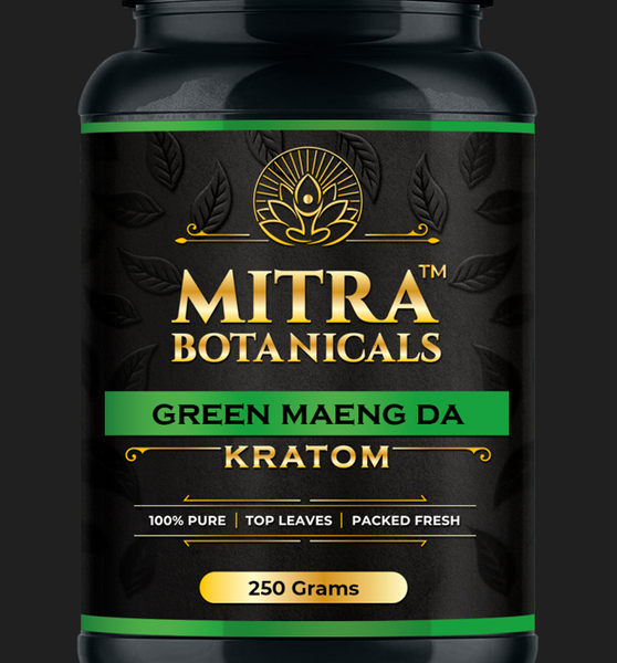 Mitra Botanicals Green Maeng Da – Kratom (250 Grams Powder)