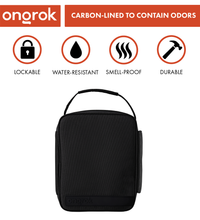 Ongrok Large Carbon-Lined Case with Combo Lock