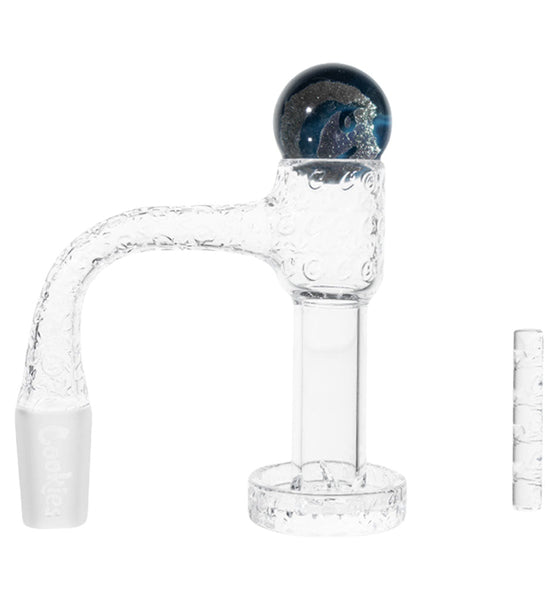 Cookies Etched Quartz Slurper Banger Kit - 14mm M