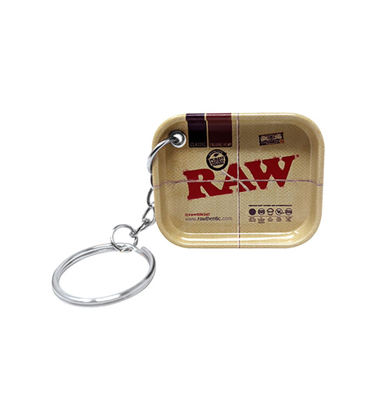 RAW Tiny Rolling Tray Keychain - 1.8"x1.5"