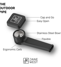 Jane West Outdoor Silicone Pipe