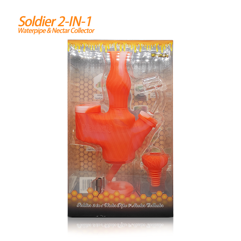 Waxmaid Soldier 2 in 1 Water Pipe&Nectar Collector