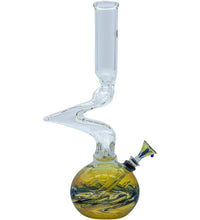 LA Pipes "Switchback" Bubble Base Bong