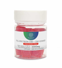 Mireya Extracts Strawberry Feels CBG & CBD Gummies