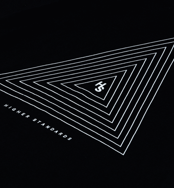 Higher Standards T-Shirt - Concentric Triangle