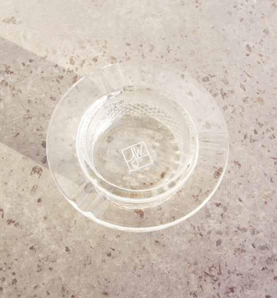 Jane West Twenties Collection Ashtray | Clear