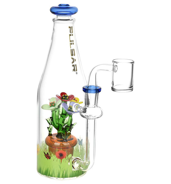 Pulsar Flower Garden Bottle Rig - 8.5" / 14mm F