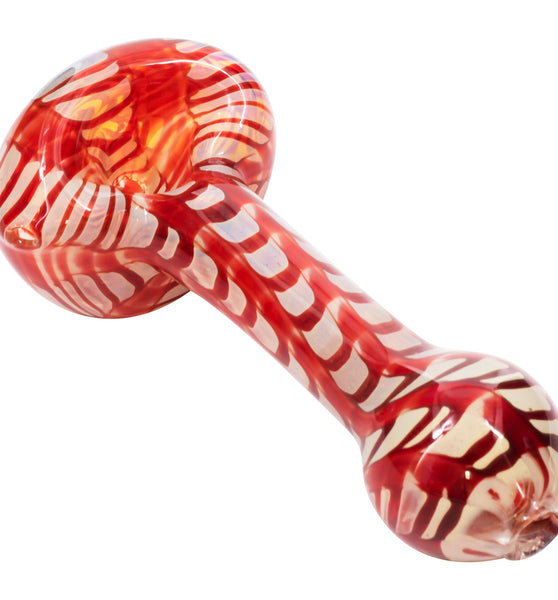 LA Pipes "Raker" Glass Spoon Pipe