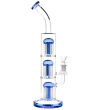 Pulsar Triple Jellyfish Perc Water Pipe | 14" | 14mm F