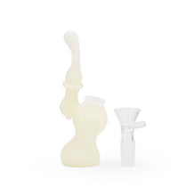 Ritual - 5'' Silicone Upright Bubbler - UV Titanium White