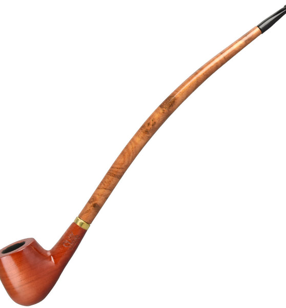 Pulsar Shire Pipes Apple Churchwarden Cherry Wood Tobacco Pipe