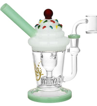 Pulsar Cherry On Top Recycler Dab Rig - 7"/14mm F / Colors Vary