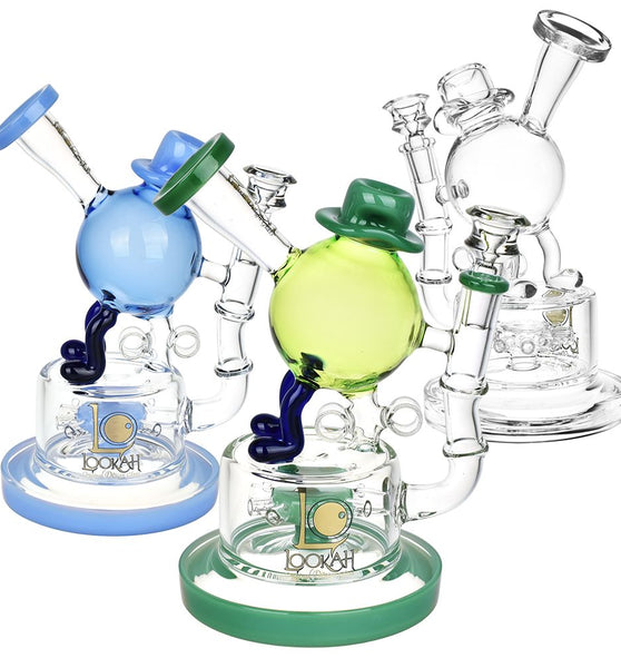 Lookah Glass Dancing Hat Water Pipe | 10.75" | 14mm F